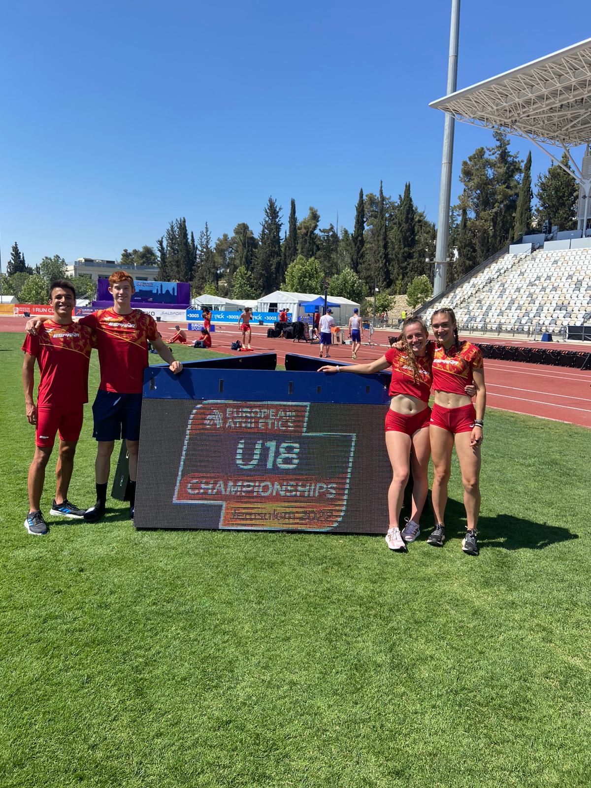 Cuatro representantes en el Europeo sub18